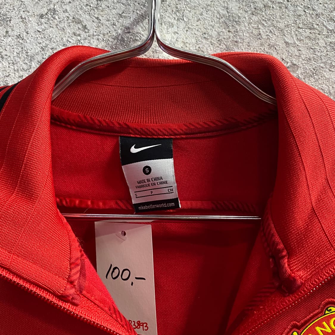 나이키 맨유 레드 트랙탑 져지 B3893 상품이미지3