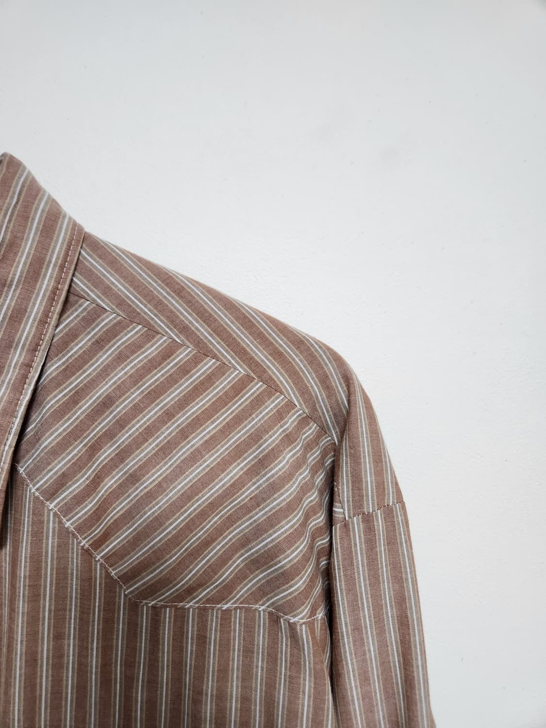 랭글러Wrangler 스트라이프 웨스턴 셔츠 2XL - S87
 상품이미지3