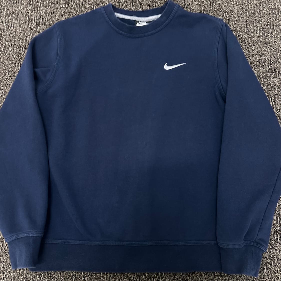 NIKE 나이키 여성 맨투맨 네이비 L 상품이미지2