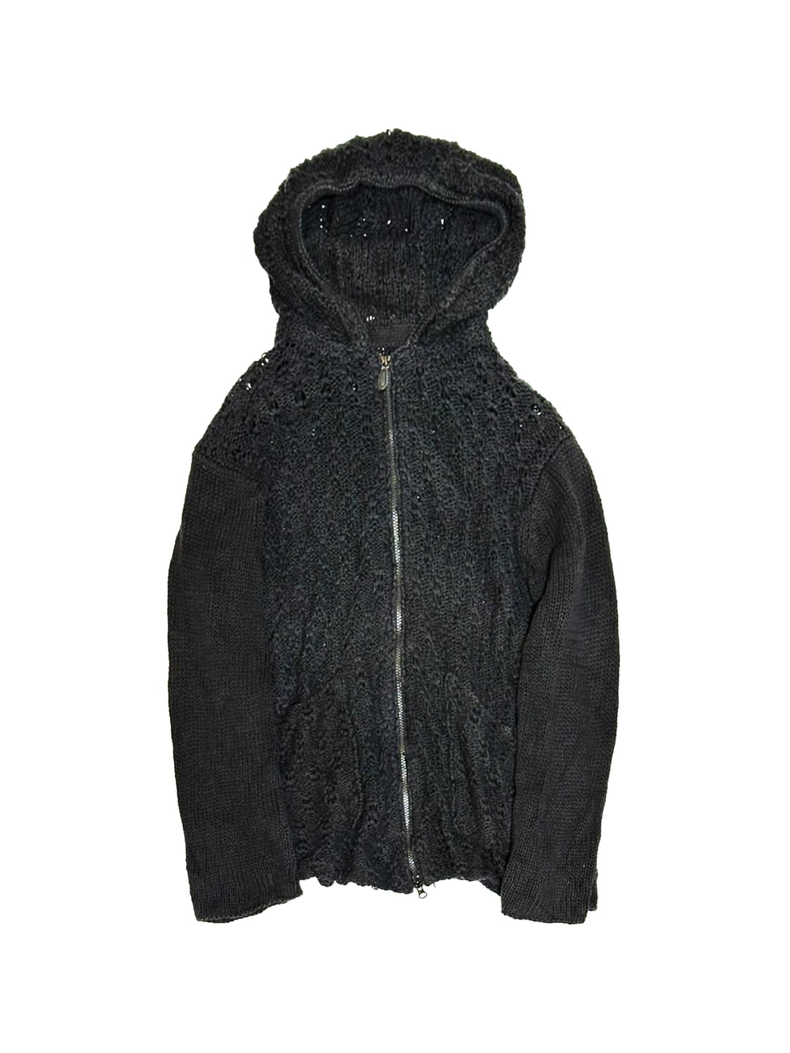 Yohji yamamoto Y’s knitted zip-up hoodie 상품이미지1