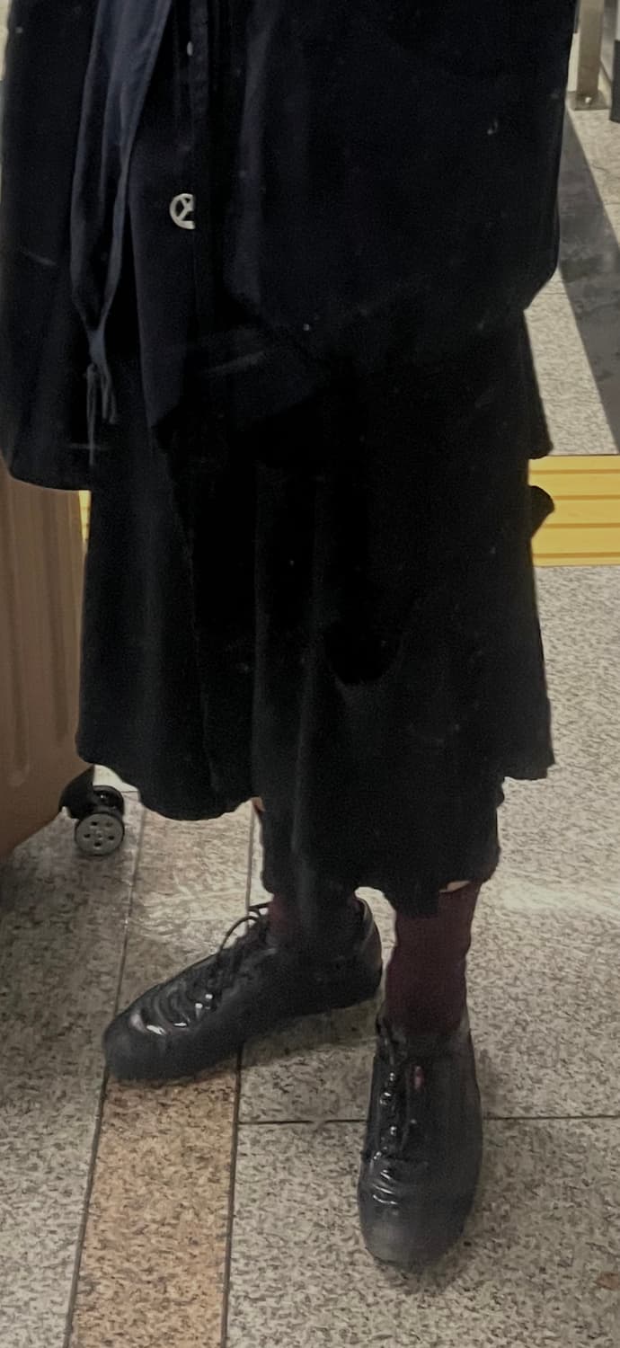 Comme des Garcons Tricot 랩스커트 팬츠 상품이미지3