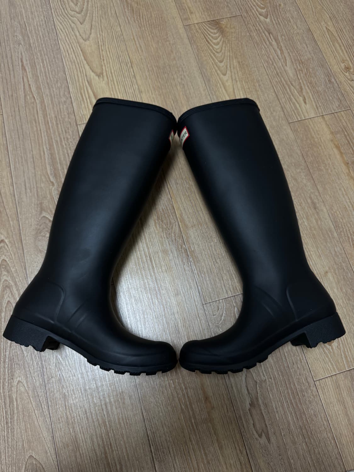 [240](새상품) 헌터 오리지널 투어 톨 레인부츠 블랙 상품이미지5