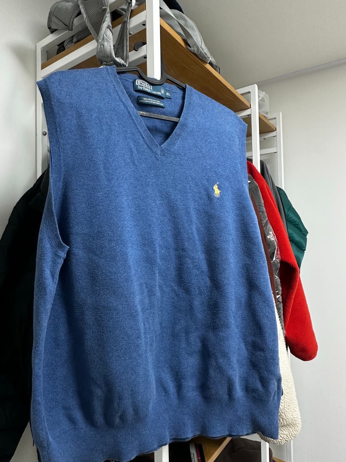 폴로 니트조끼 상품이미지1