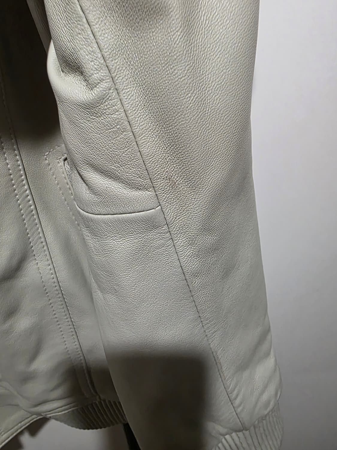 HASSTIGE 여성 양가죽 봄버 자켓 66 상품이미지7