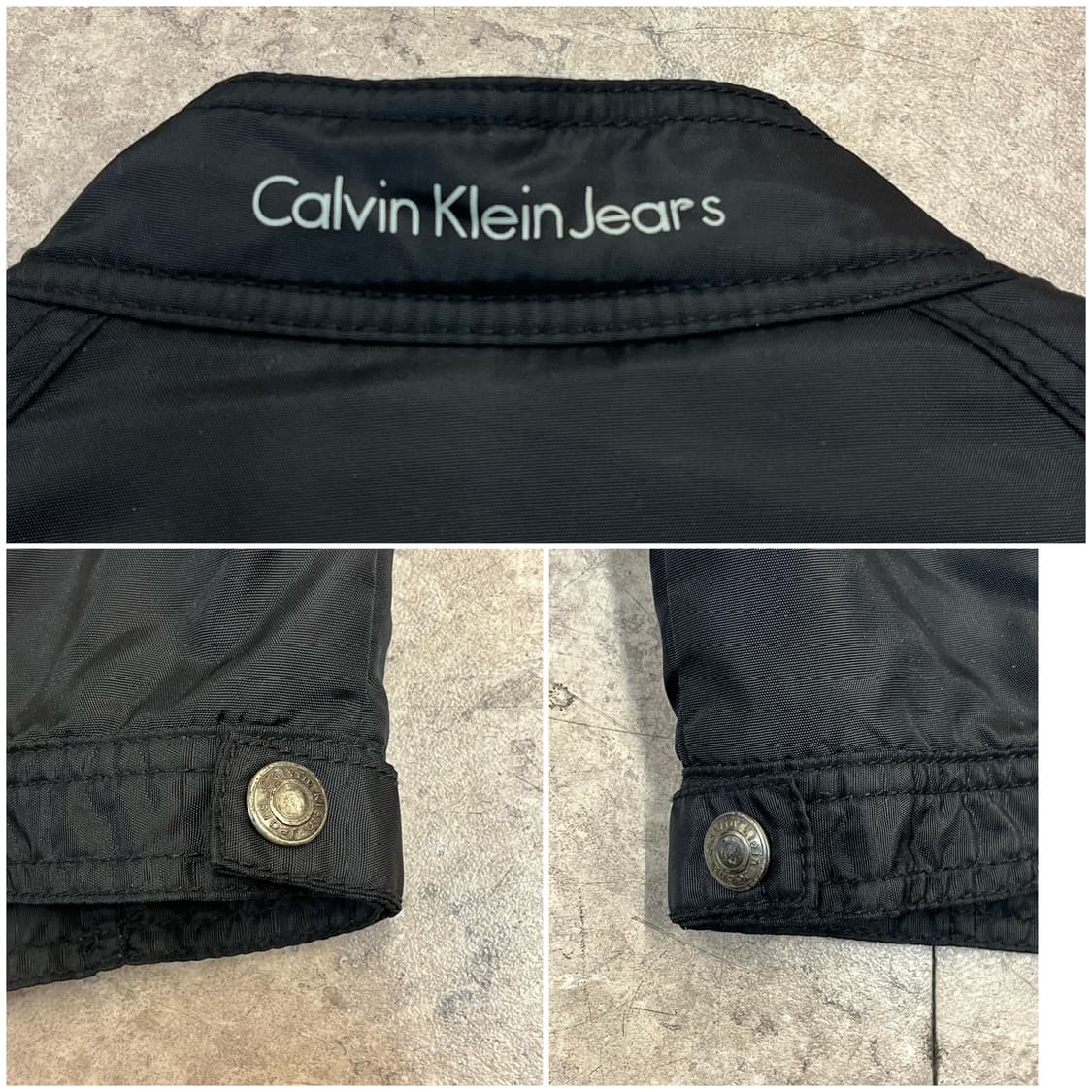 캘빈 클라인 라이더 자켓 블랙 L #csz3692 상품이미지9
