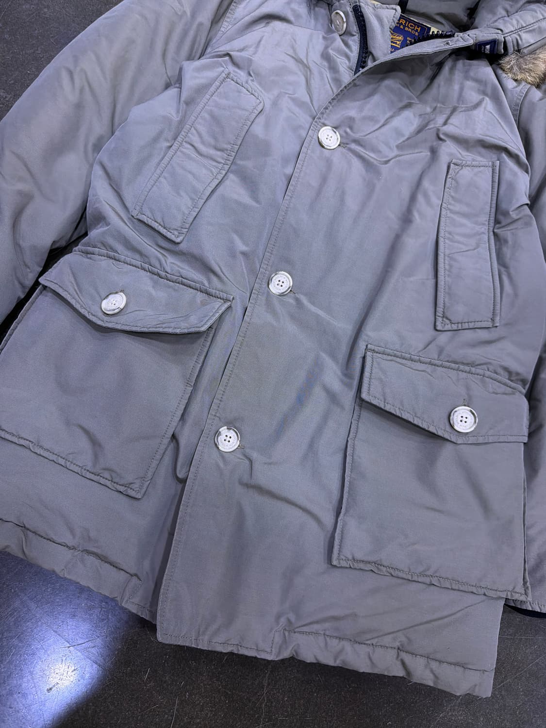 울리치 아크틱 코요테 퍼 패딩 파카 S 상품이미지5