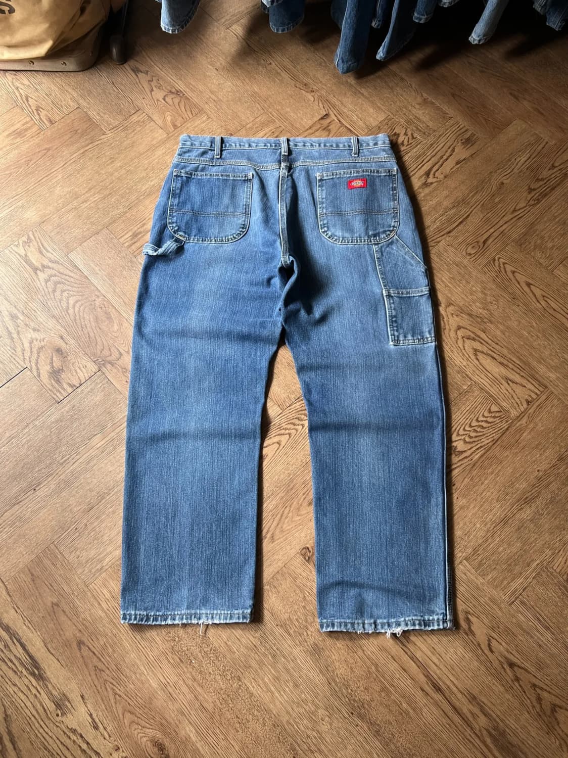 [38]디키즈 USA 빈티지 워싱 싱글니 카펜터 워크 데님 팬츠 상품이미지1