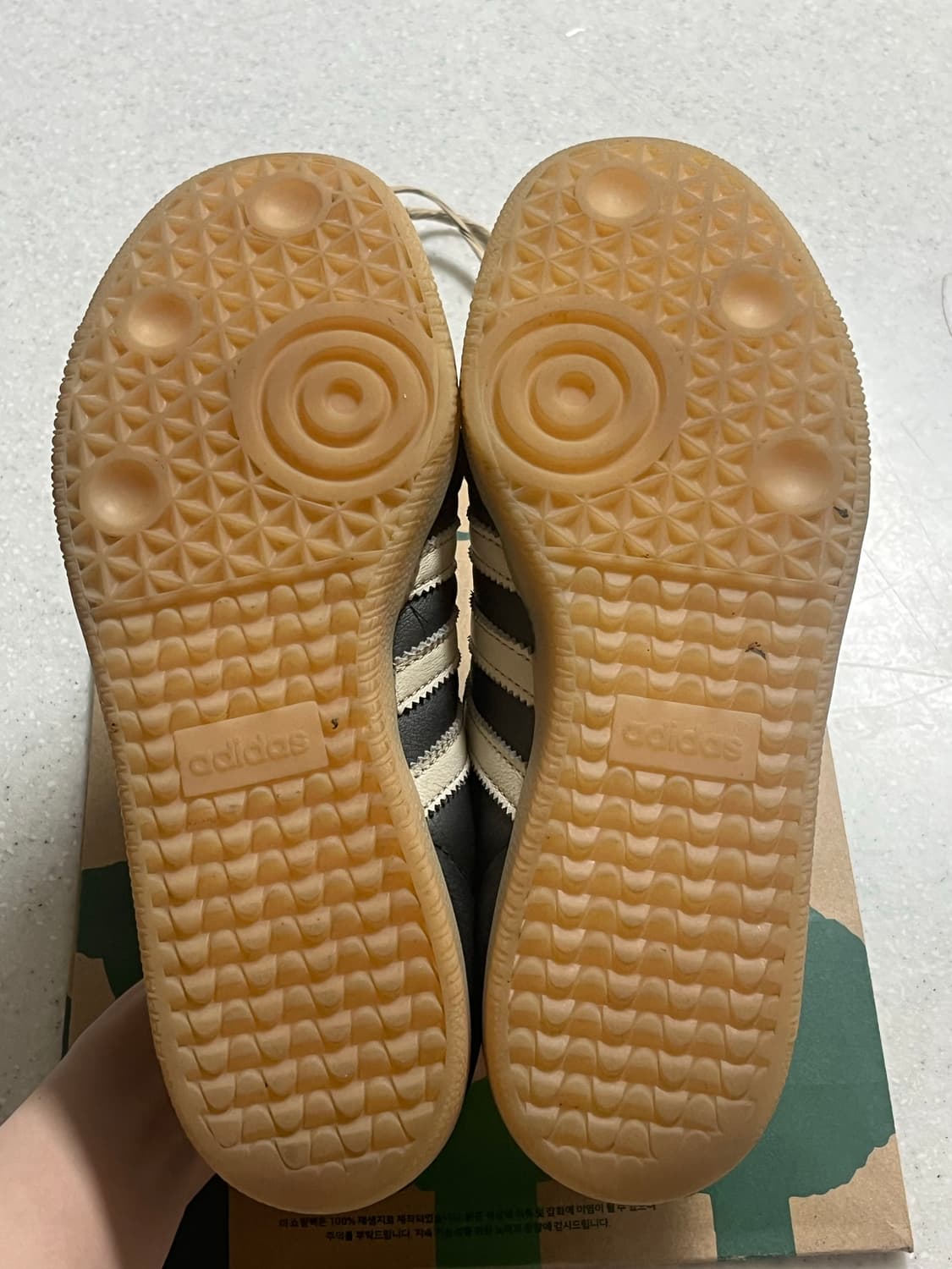 아디다스 삼바 OG W - 블랙:화이트:핑크 / IH8047 상품이미지3