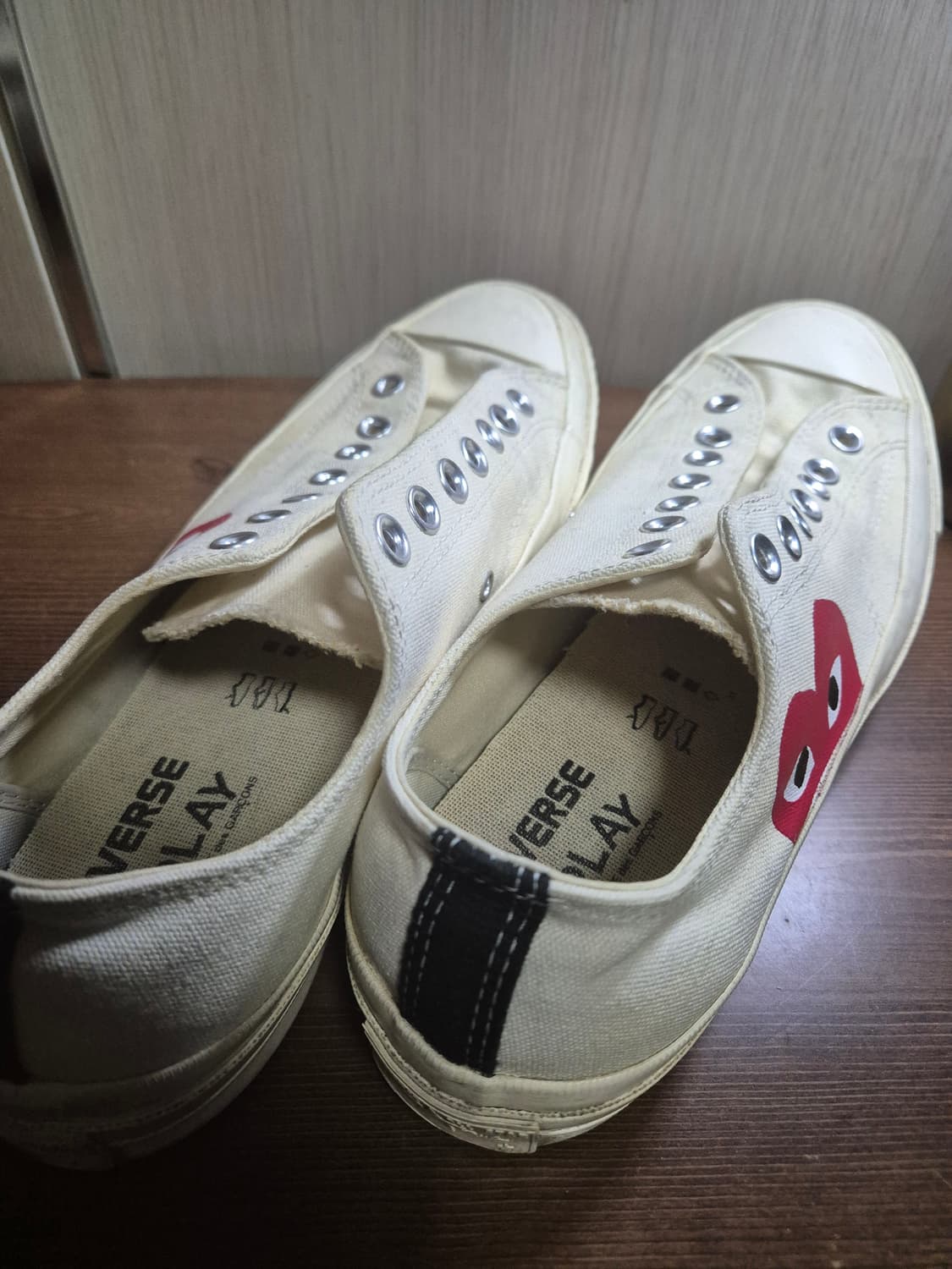 컨버스 꼼데가르송 콜라보 캔버스 285 상품이미지4