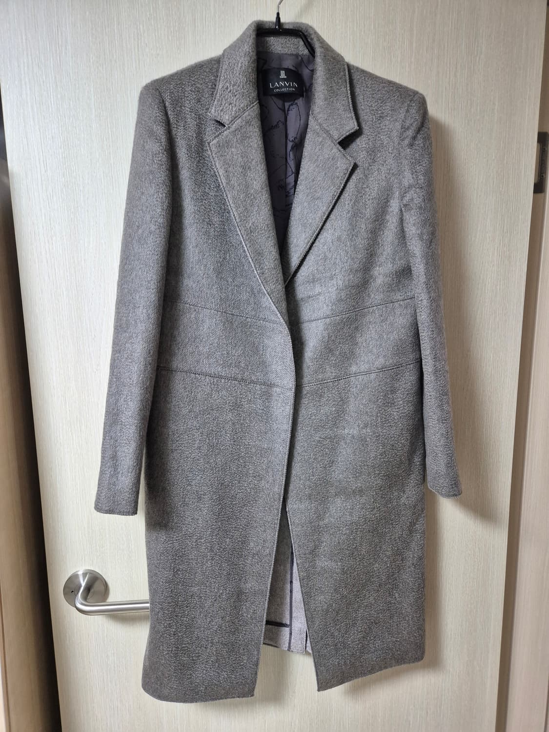 랑방 컬렉션  캐시미어 100프로 코트 캐시미어코트 LANVIN 상품이미지1