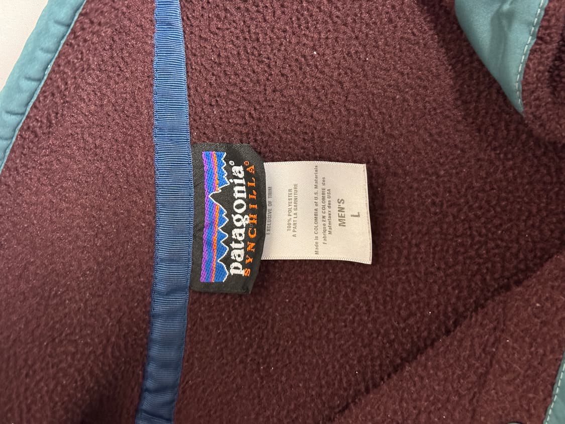 [L] 빈티지 파타고니아 신칠라 옵시디언 플럼 상품이미지5