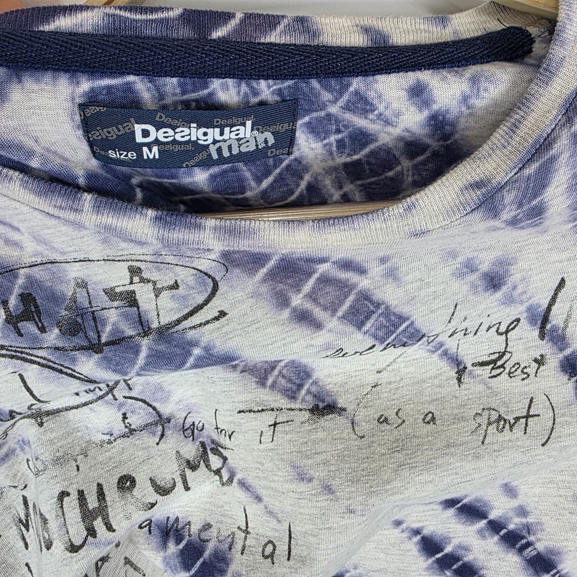 Desigual 타이다이 그래픽 반팔 티셔츠 상품이미지6