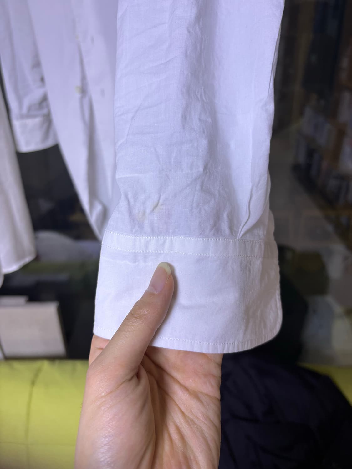 앤드뮐미스터 사선 비대칭 셔츠 상품이미지5