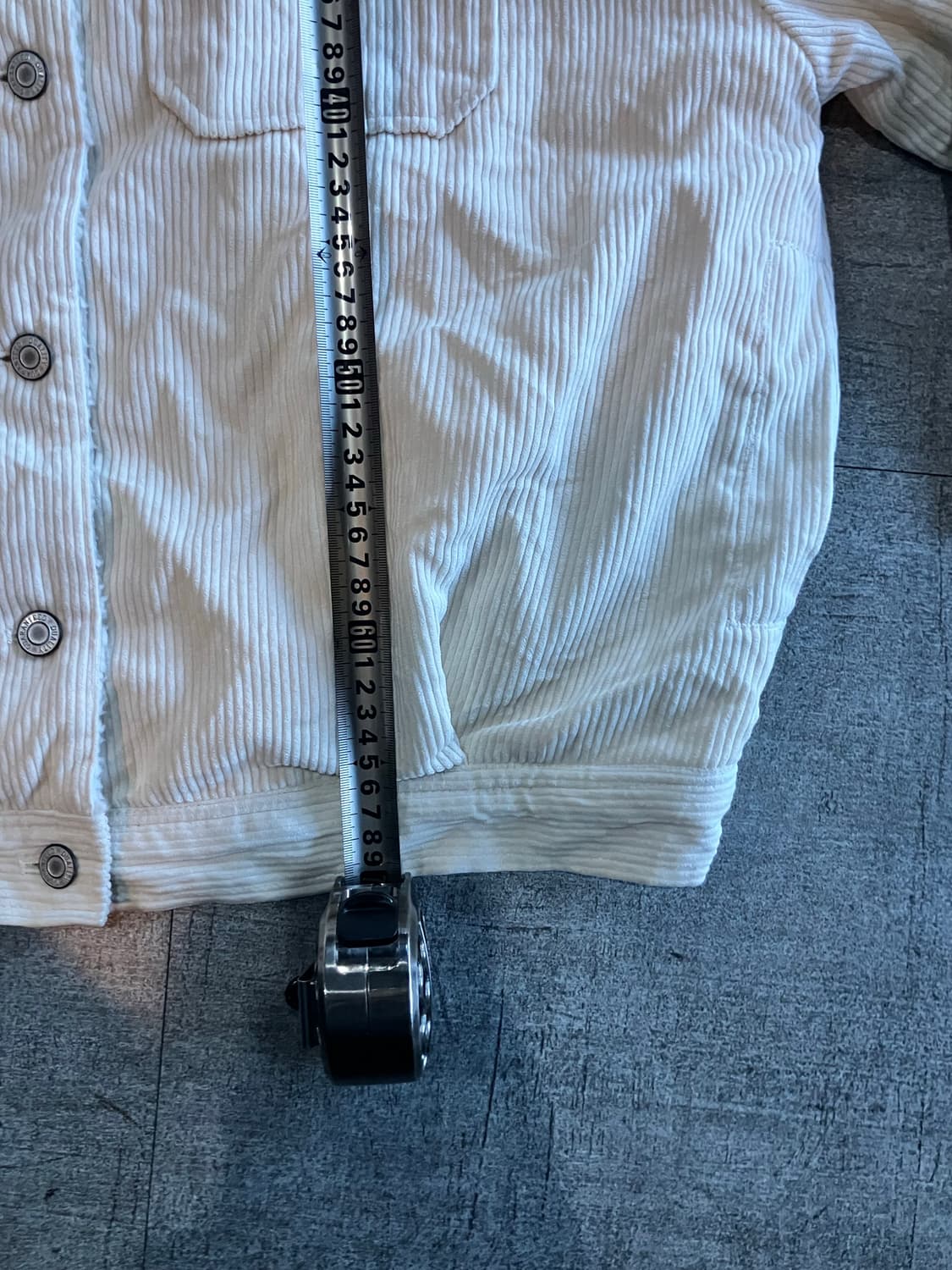 일본빈티지 Lutique 올드스쿨아메카지 아방핏 양털골덴자켓 상품이미지3