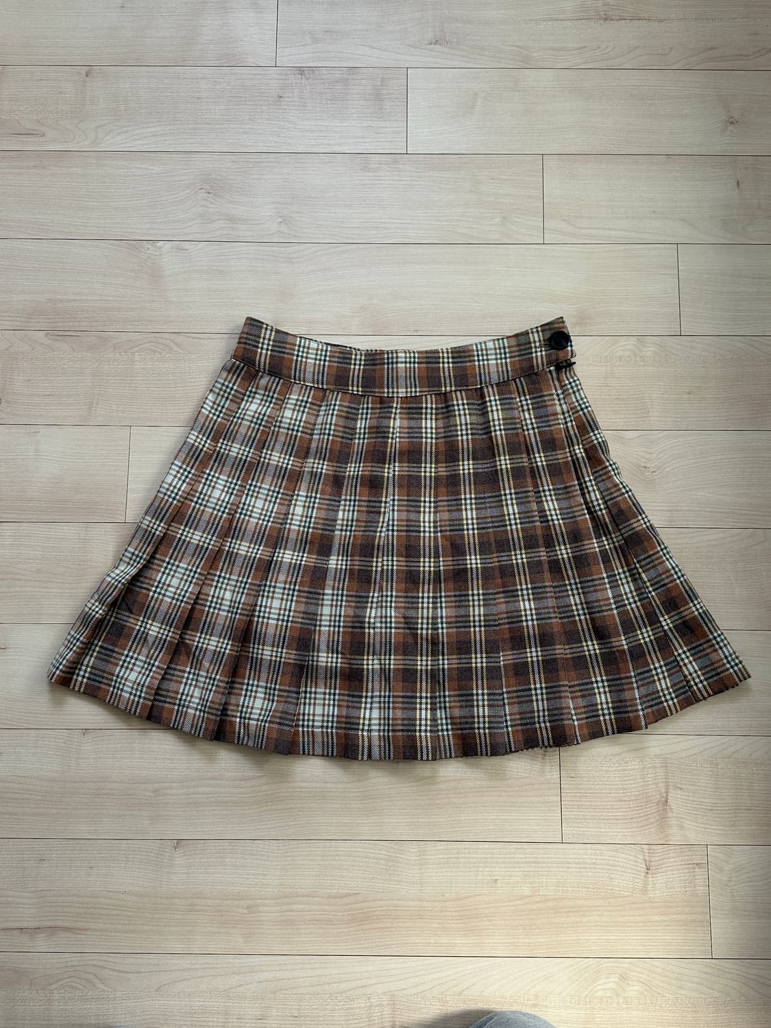 클로티 체크 테니스 미니 스커트 s사이즈 상품이미지3
