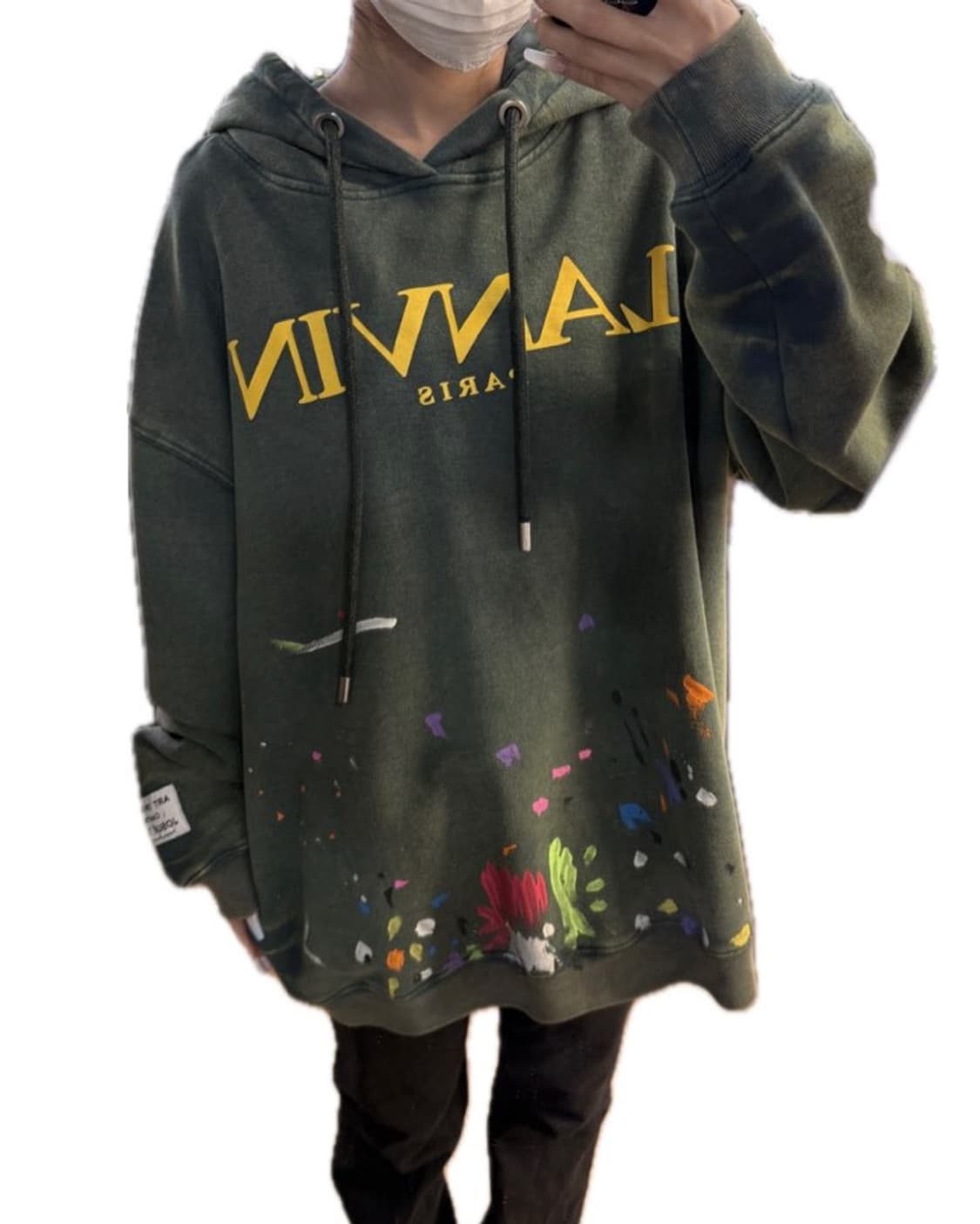 lanvin 페인티드 후드 상품이미지3