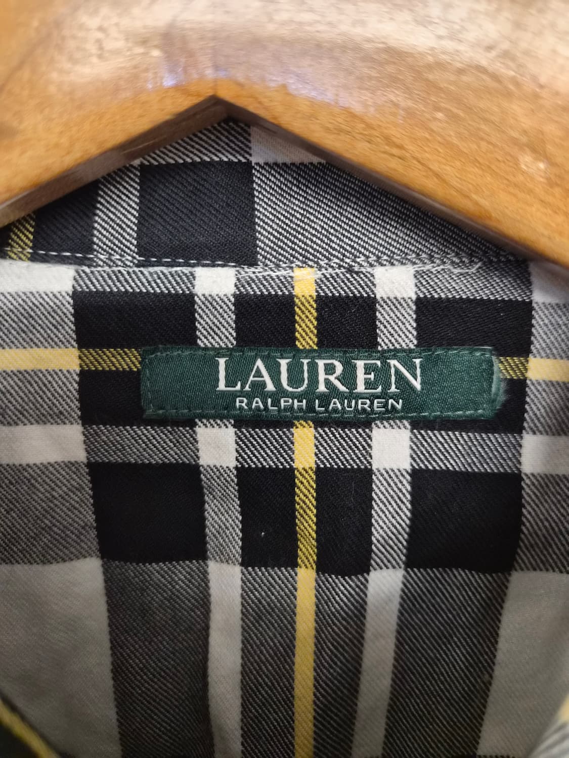 L) 랄프로렌 LAUREN 웨스턴 체크셔츠 팝니다 상품이미지3