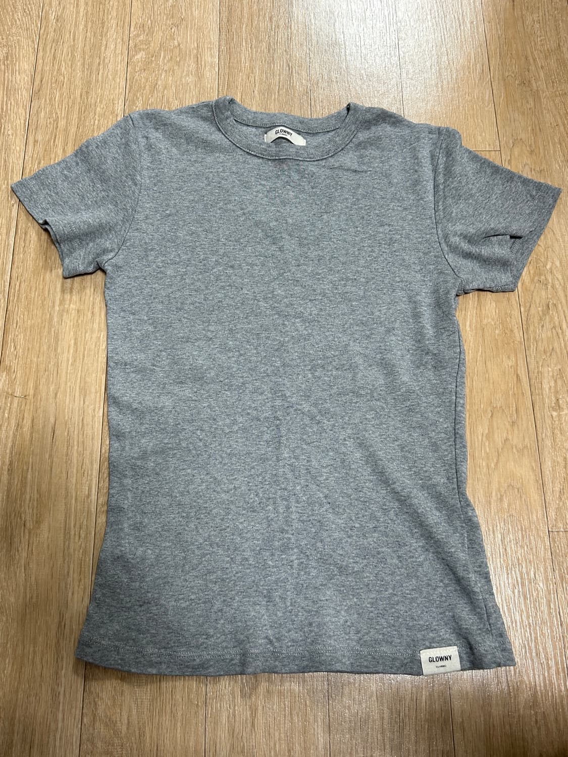 글로니 G CLASSIC FITTED TEE (GRAY) 상품이미지2