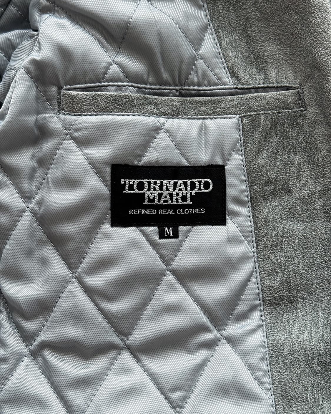 Tornado Mart 00s Grey Wolf Fur Jacket 상품이미지4