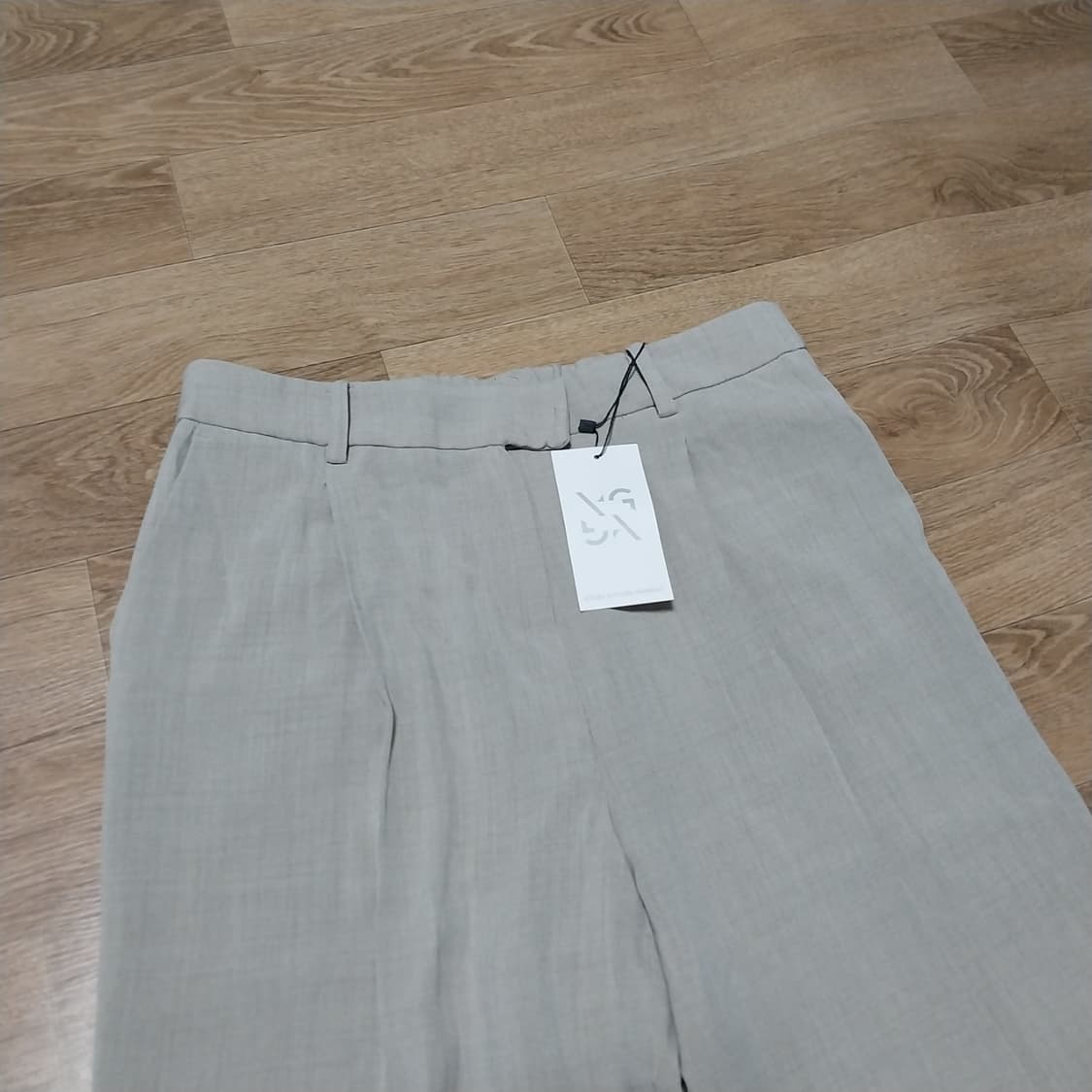 엣지 미사용 와이드핏 바지 여성32 인치 상품이미지2