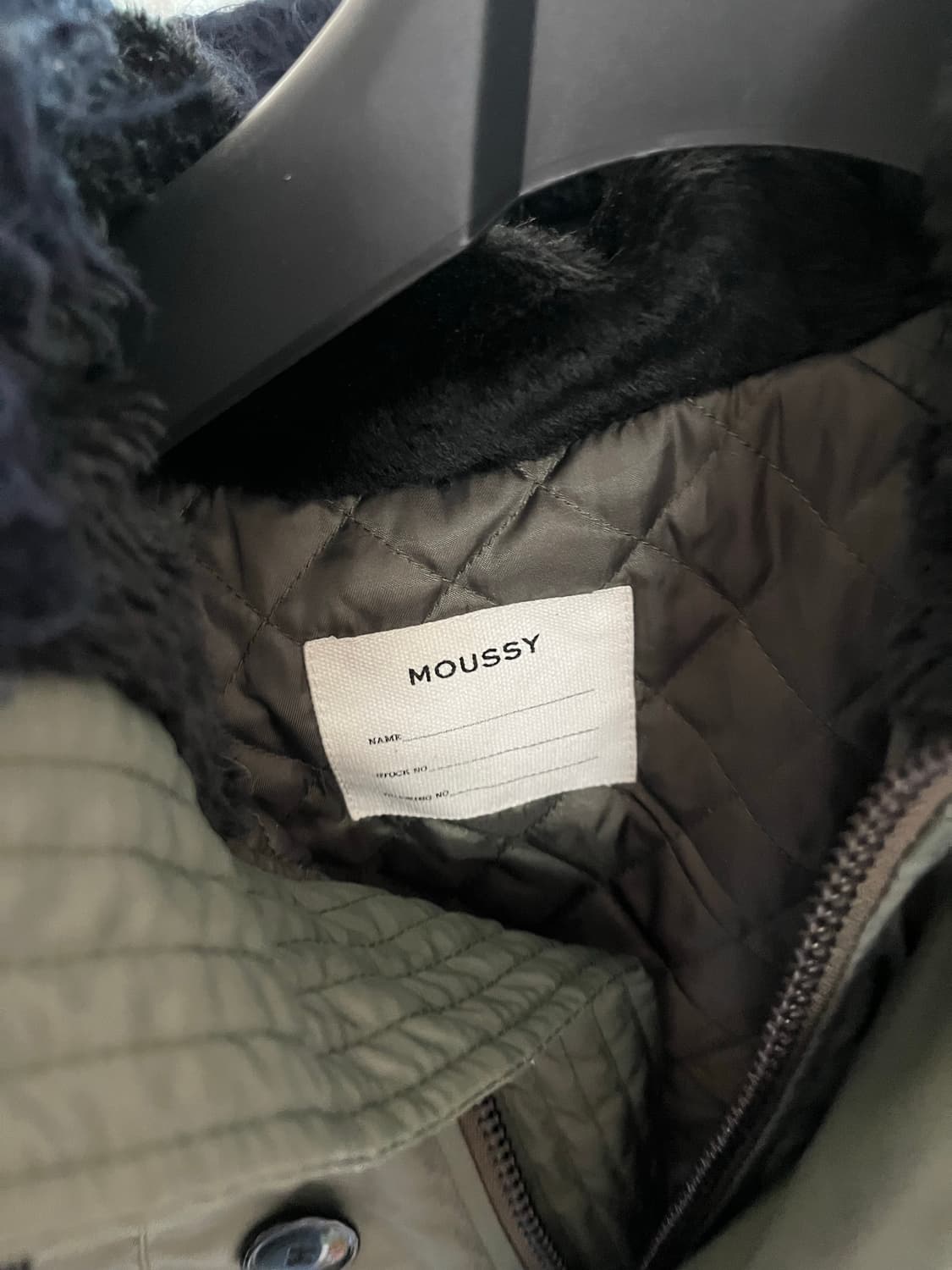 Moussy n-2b 퍼자켓 상품이미지4
