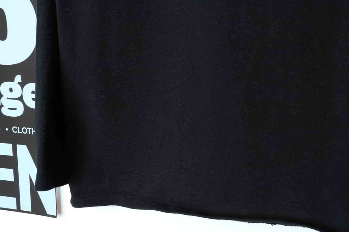 (L-XL) 세인트제임스 긴팔티셔츠 블랙 무지 아메카지-H30012 상품이미지4