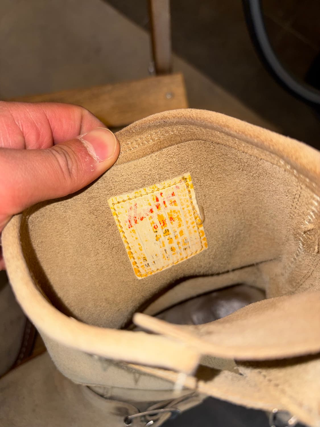 Hawkins suede beige engineered boots (8) 상품이미지10