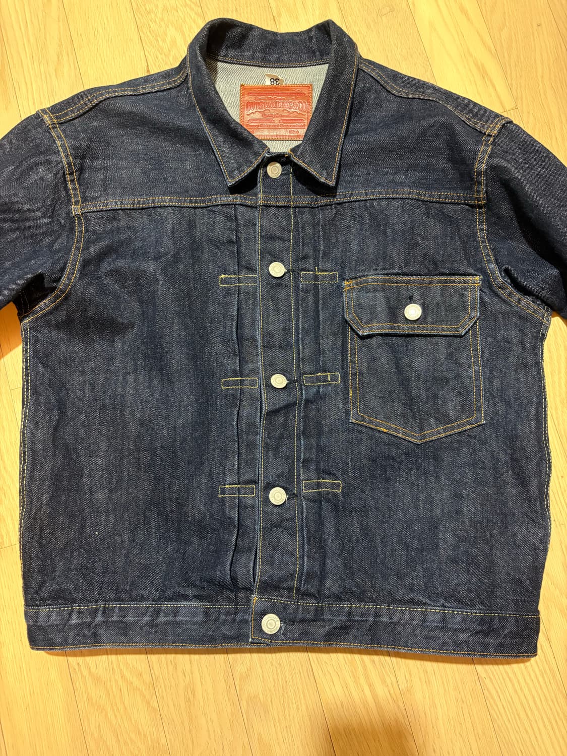 아웃스탠딩 셀비지 데님 1세대 자켓 상품이미지3