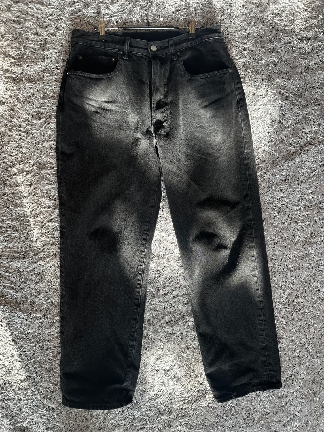 디스이즈네버댓 레귤러진 블랙 L 상품이미지4