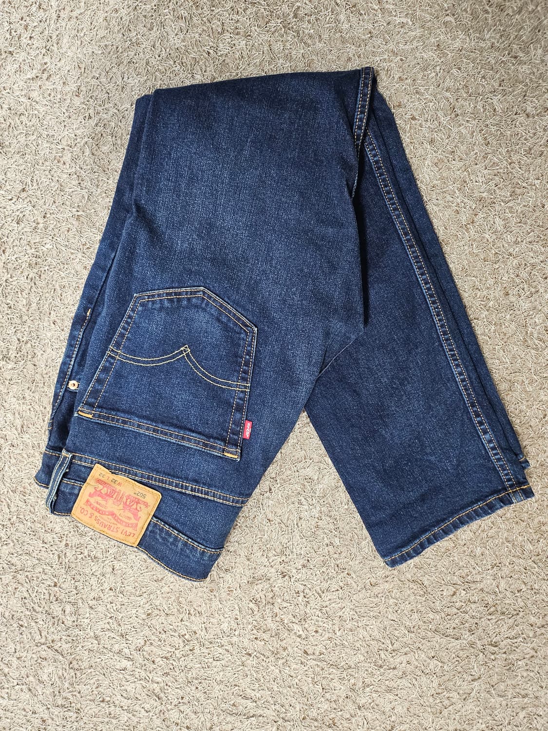 (W32)리바이스 502 테이퍼드핏 데님 팬츠 청바지 상품이미지2