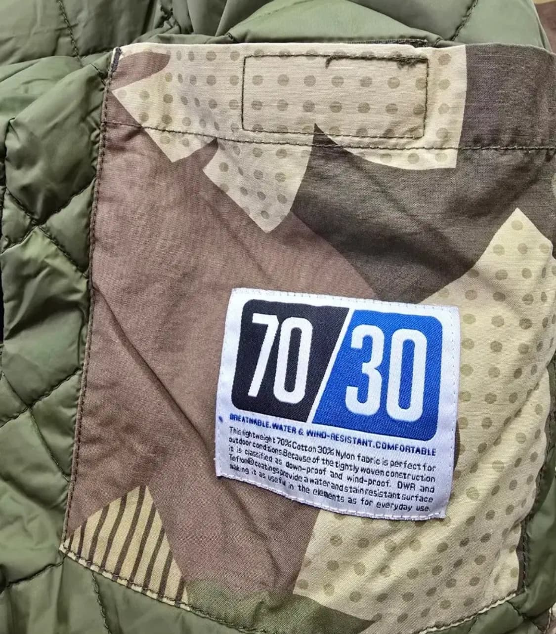 (S) [PENFIELD] 펜필드 카모 패턴 후드 퀼팅 자켓 상품이미지8