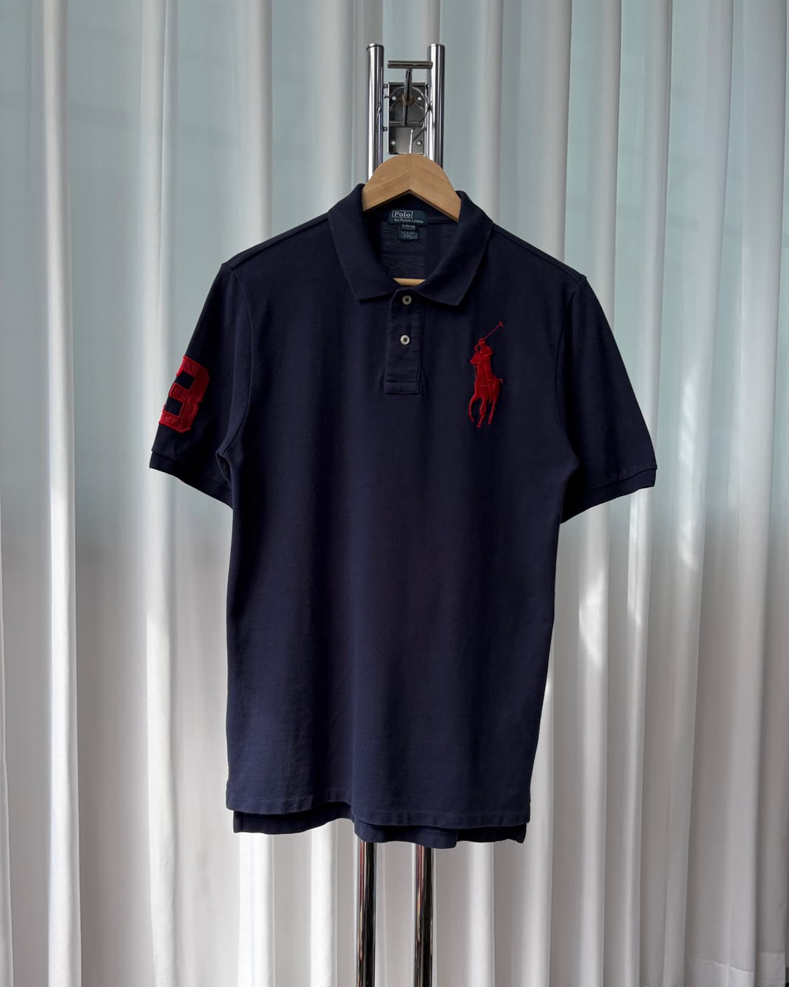 [M]폴로 랄프로렌 빅포니 치프키프 카라 티셔츠 navy 상품이미지2
