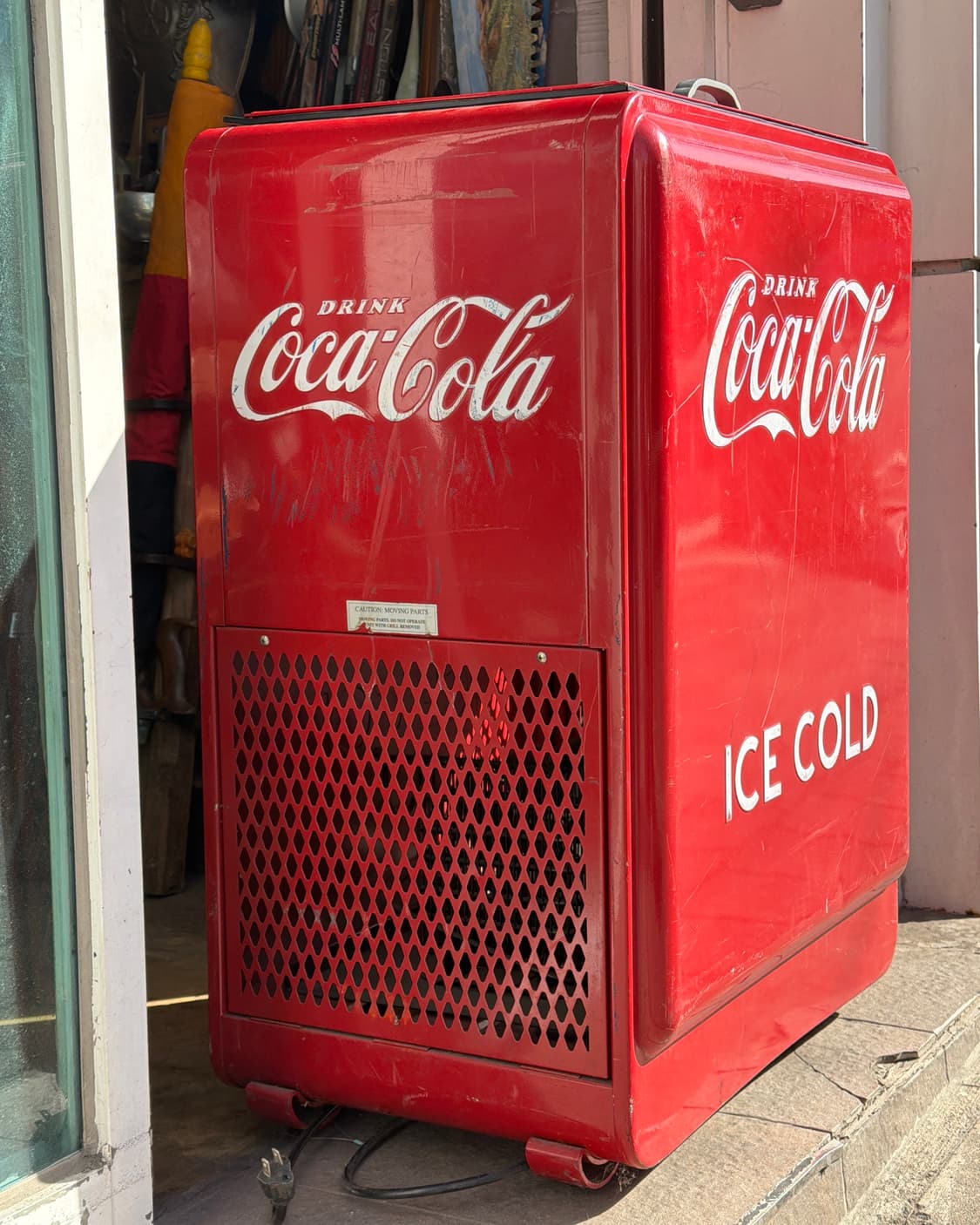 빈티지 소품 1950년 오리지널 코카콜라 쿨러  상품이미지5