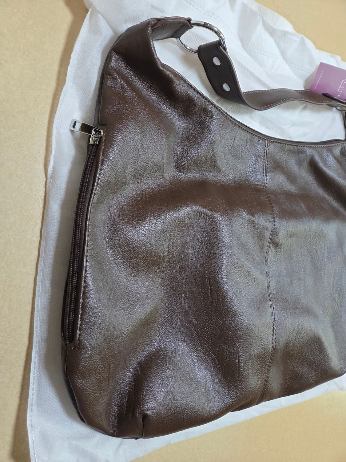 고세 핸드백 보부상 레더백 프리쇼퍼백 모카브라운 상품이미지5