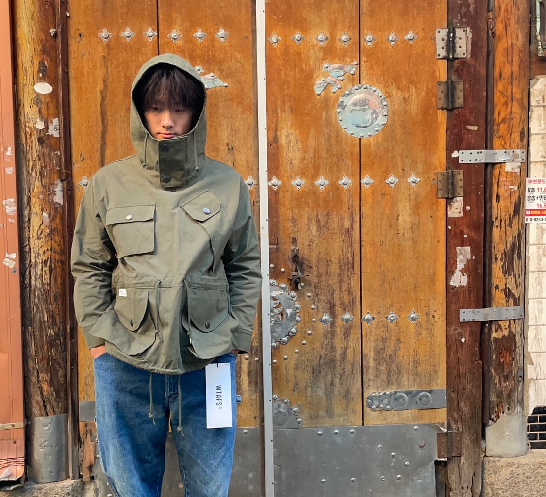 더블텝스 wtaps 21fw 인큐베이트 퍼티그 후드자켓 상품이미지2