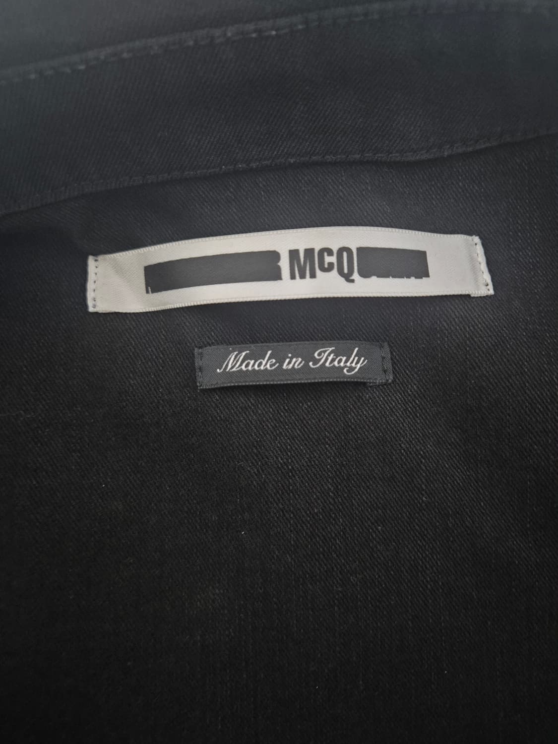 [블랙/size50]MCQ 스왈로우 재킷 판매합니다. 상품이미지3