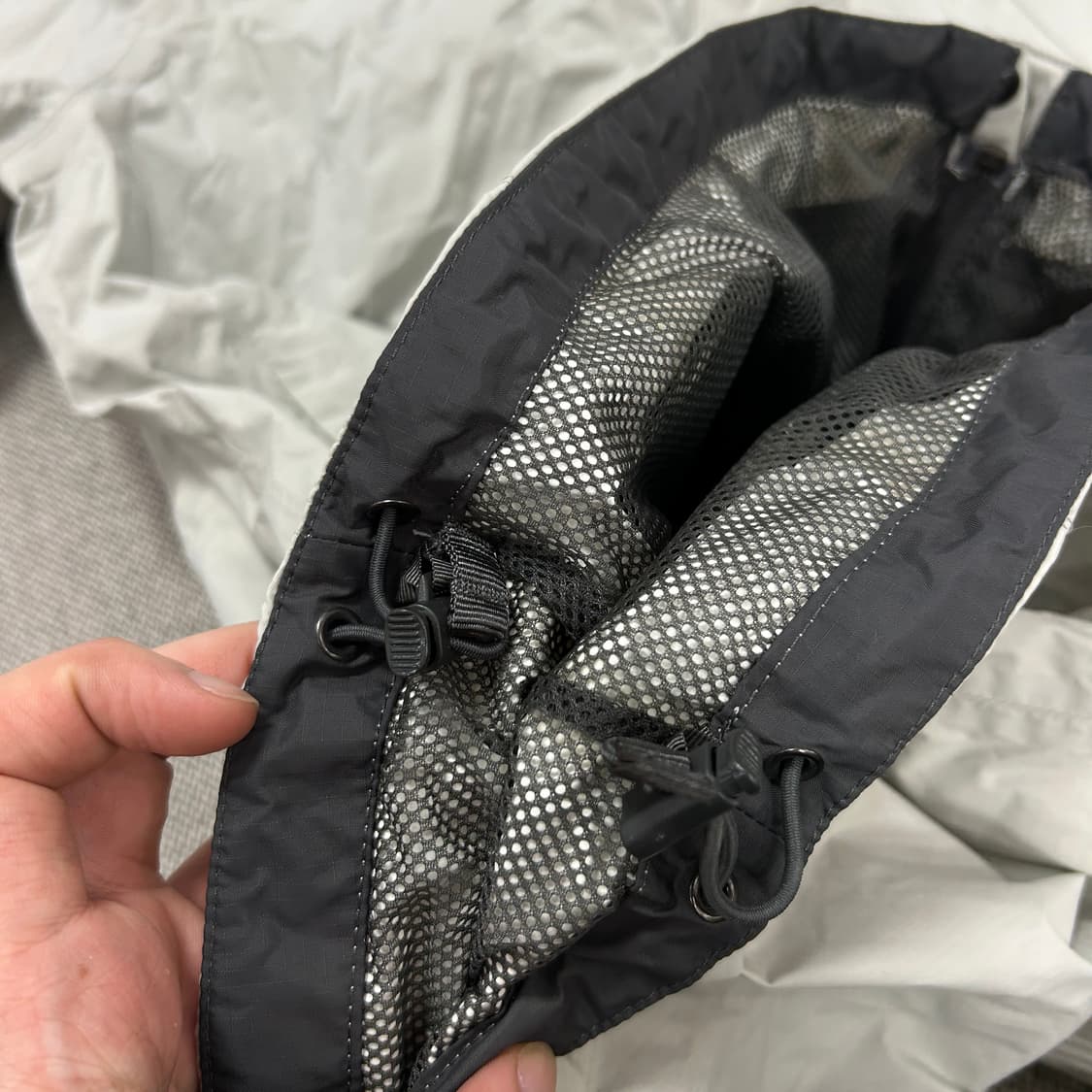 노스페이스 라이트그레이 하이벤트 바람막이(M) 상품이미지7