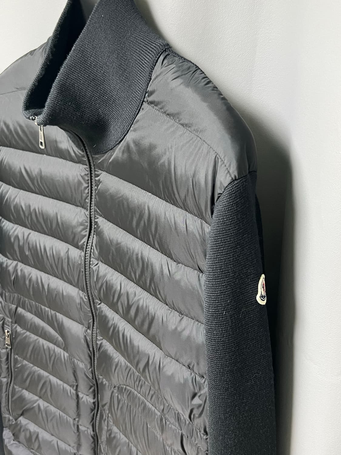 [정품] 22FW / XL 몽클레어 니트패딩 블랙 상품이미지2