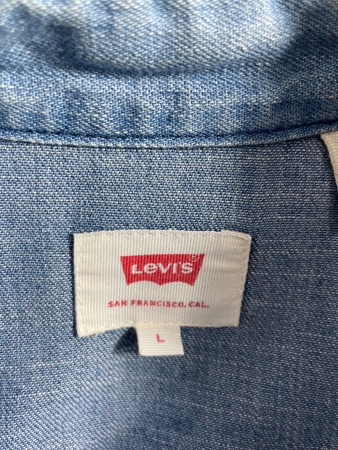 리바이스 웨스턴 셔츠 상품이미지2