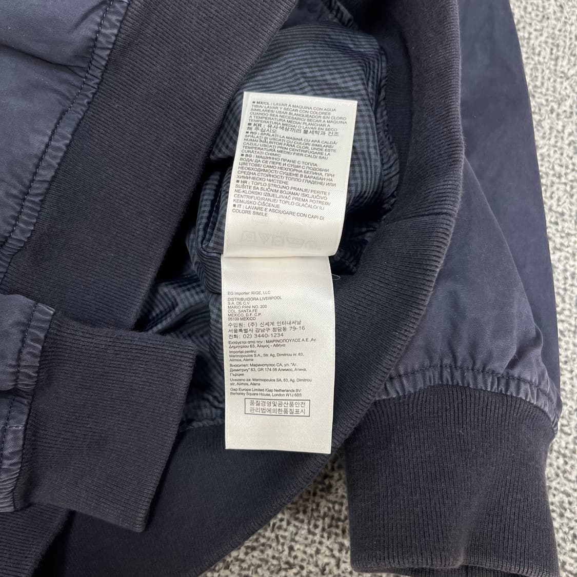 <갭 빈티지 워싱 블루종 자켓> No.1382 상품이미지10