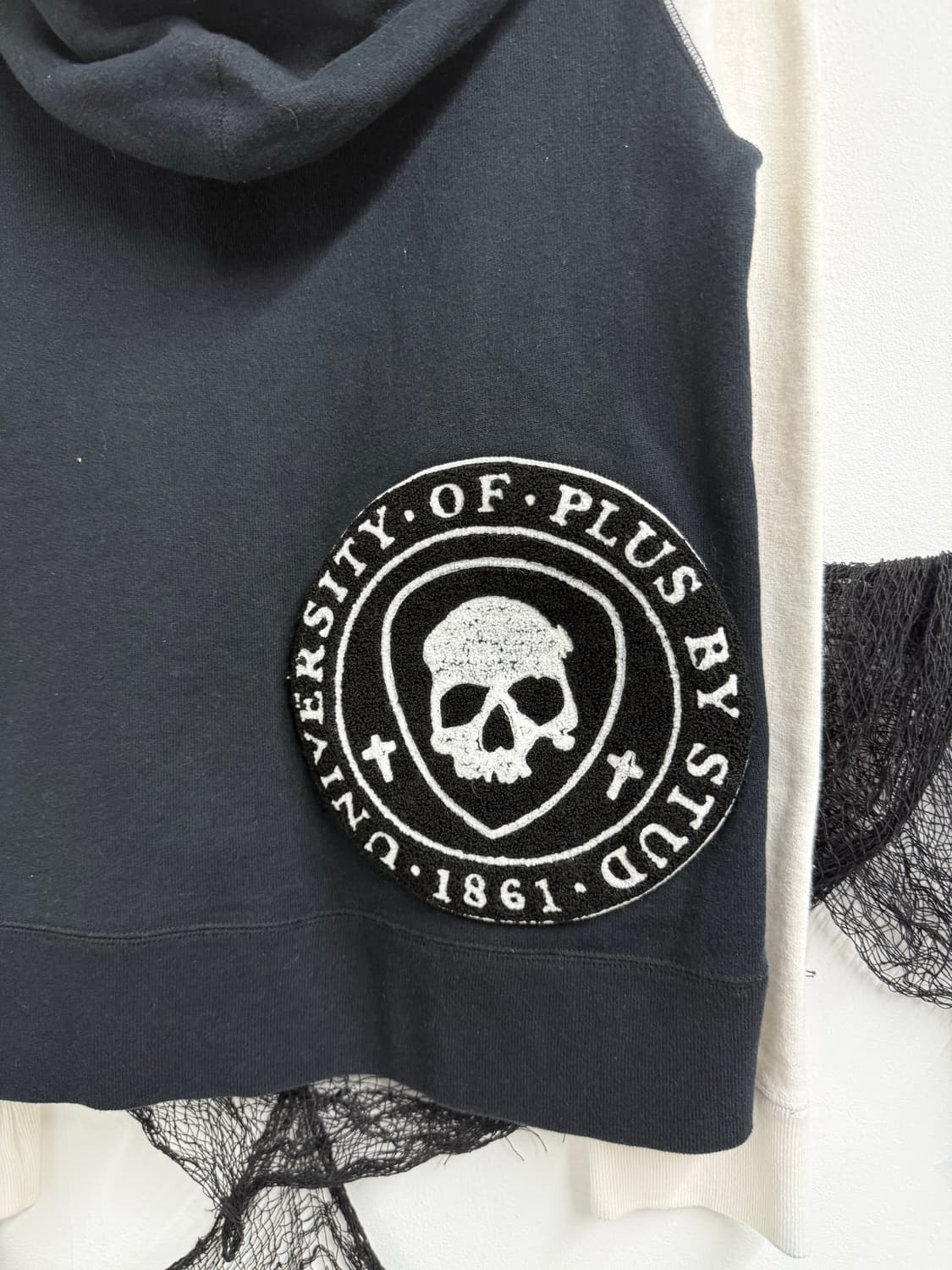 Punk mood skull hood zipup 상품이미지4