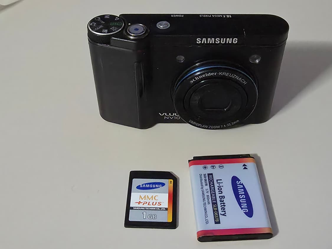 삼성 블루 NV10 빈티지 디지털카메라 상품이미지8