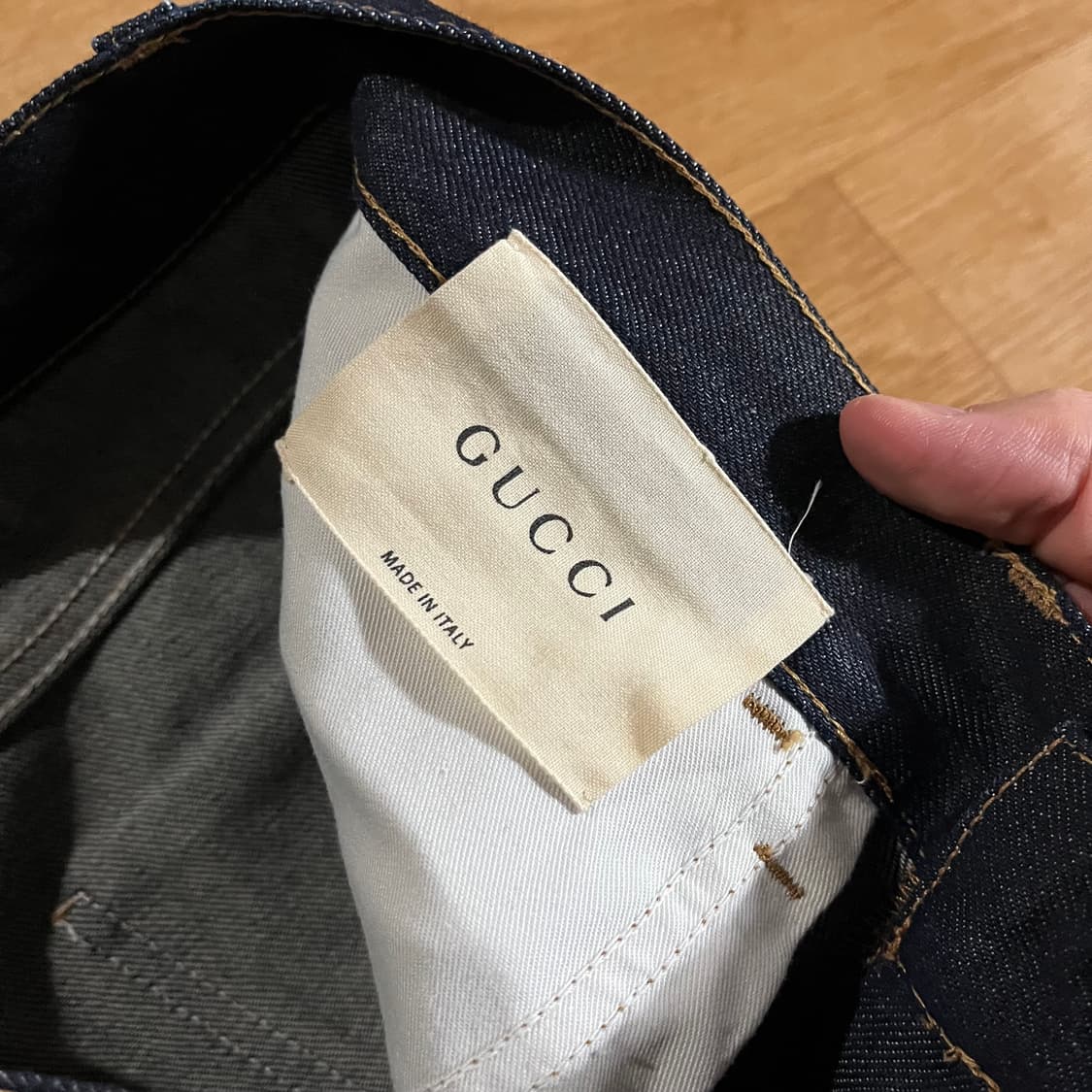 [30] 구찌 삼선웹 생지데님 상품이미지9