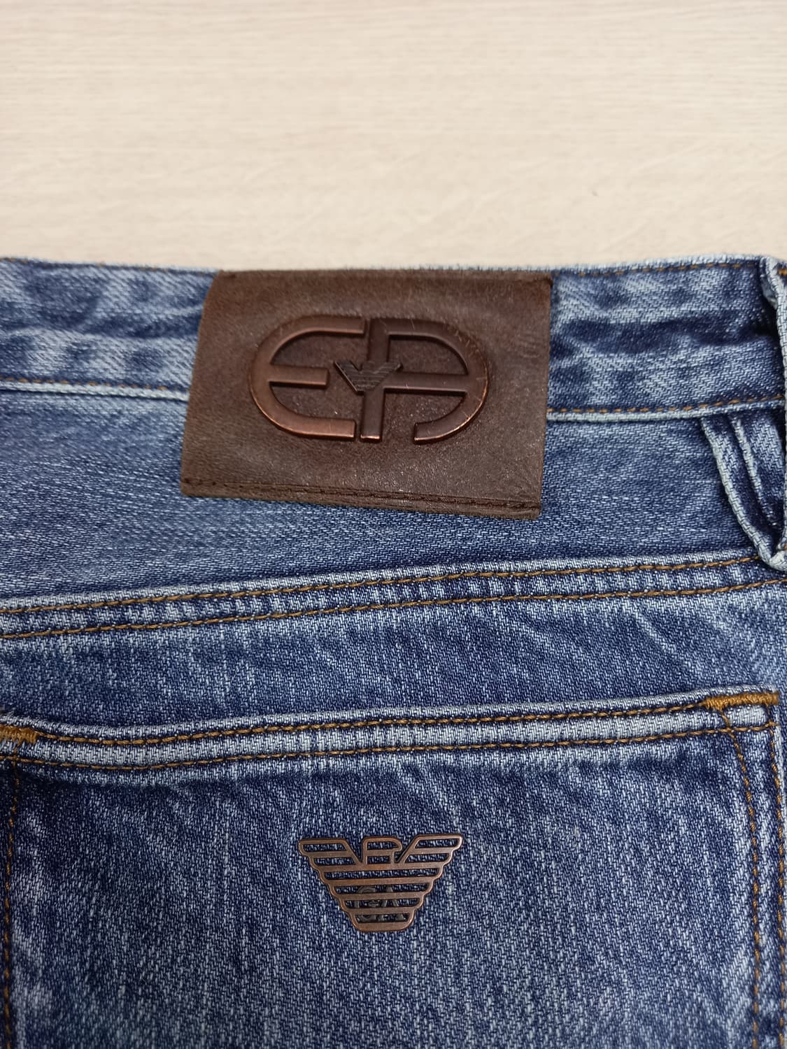 31 EMPORIO ARMANI 셀비지 슬림일자진 31-510 상품이미지5