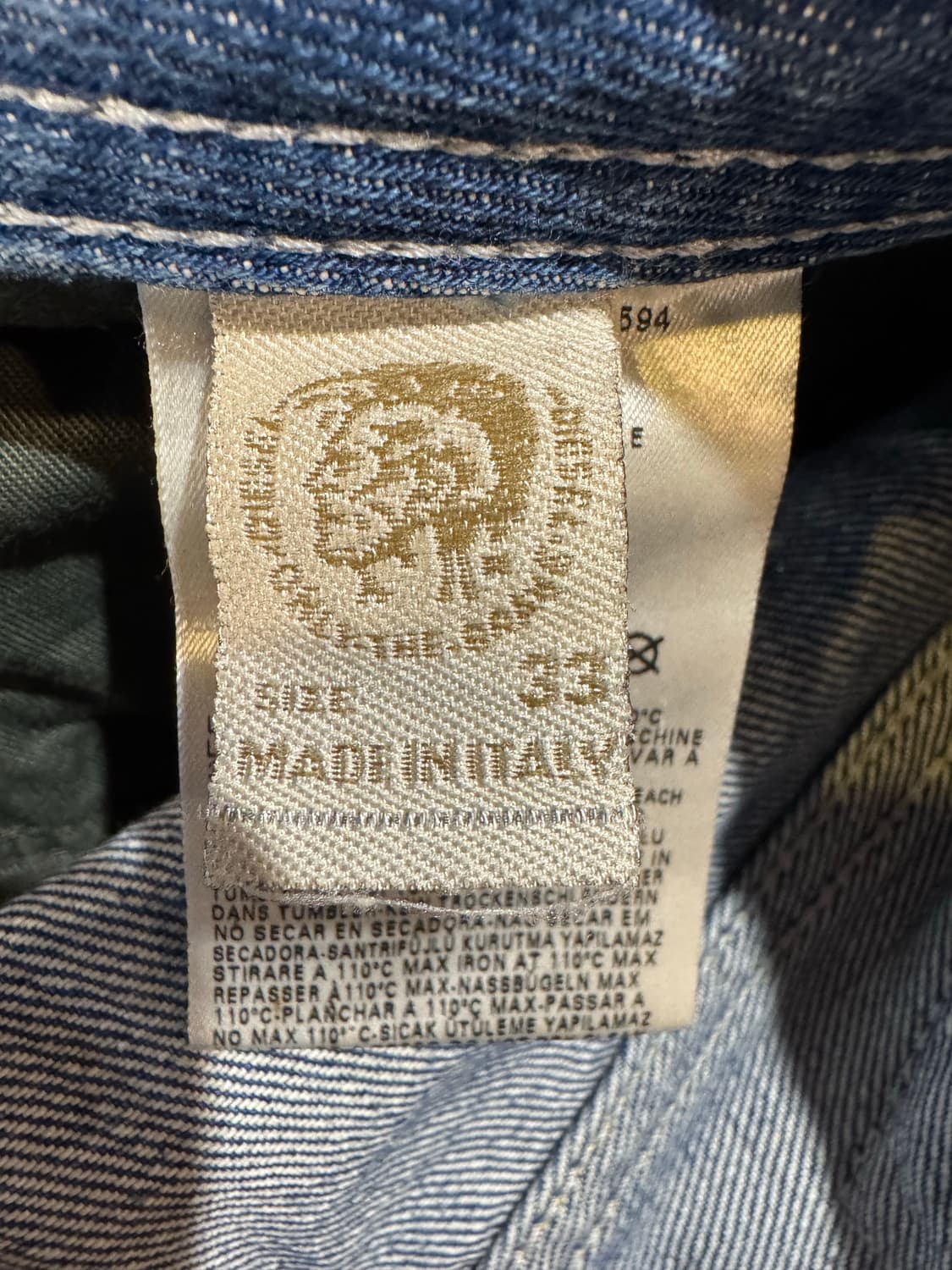 디젤 자티니 부츠컷 상품이미지7