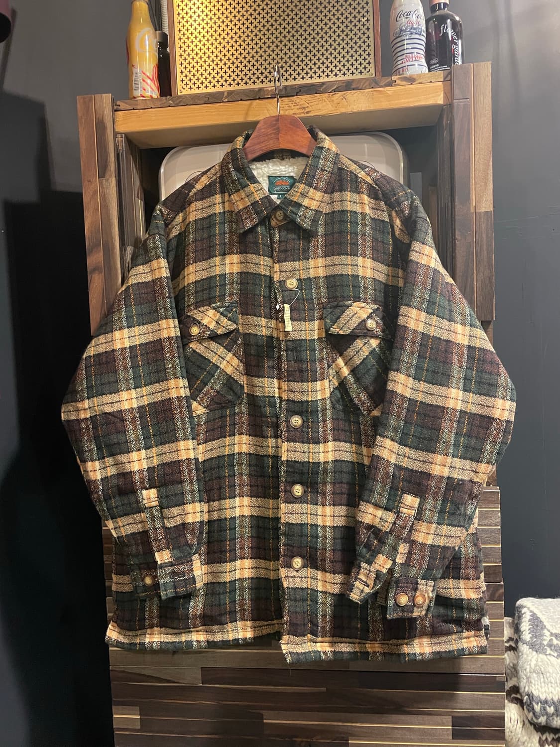 로빈슨 체크자켓 상품이미지1