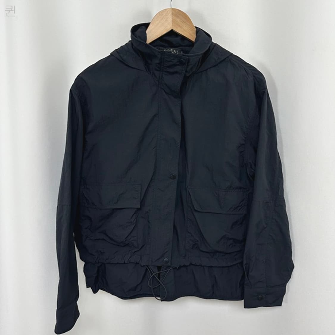 브리엘 여자 나일론 집업자켓 검정 77 상품이미지1