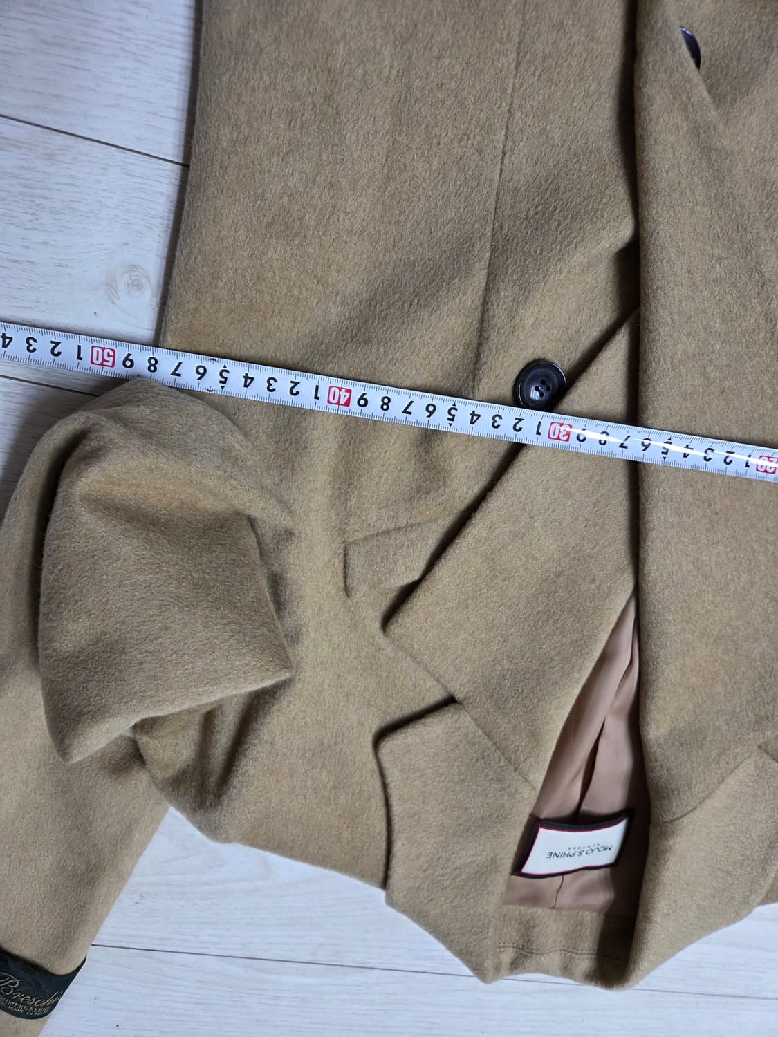 모조에스핀 캐시미어 혼방 코트 상품이미지6