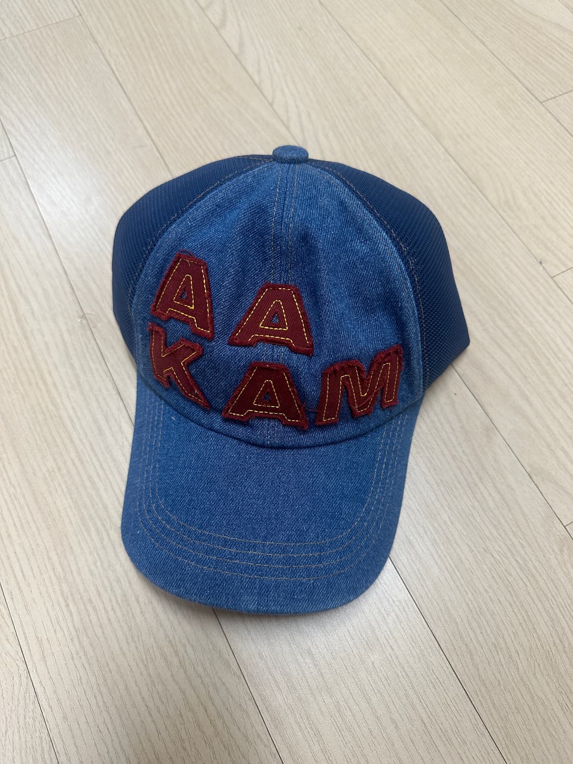 아캄 AAKAM 데님 트러커 캡 모자 볼캡 상품이미지3