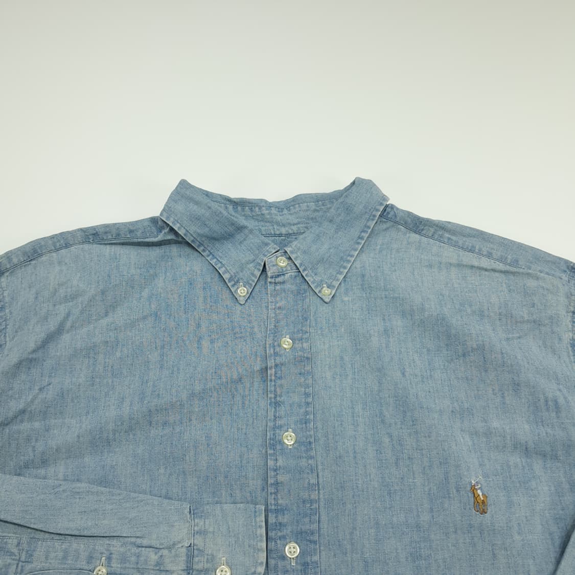 CN771 2XLT 폴로 랄프로렌 샴브레이 긴팔 셔츠 남방 상품이미지3